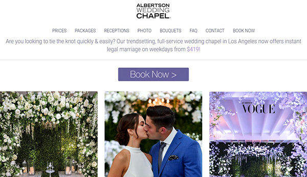 Albertson Wedding Chapel